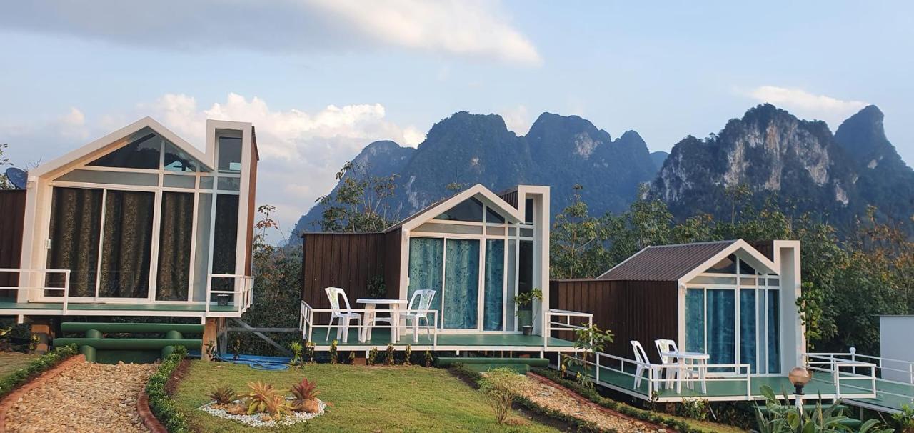 Вилла 99 Camp And Cafe Khao Sok National Park Экстерьер фото