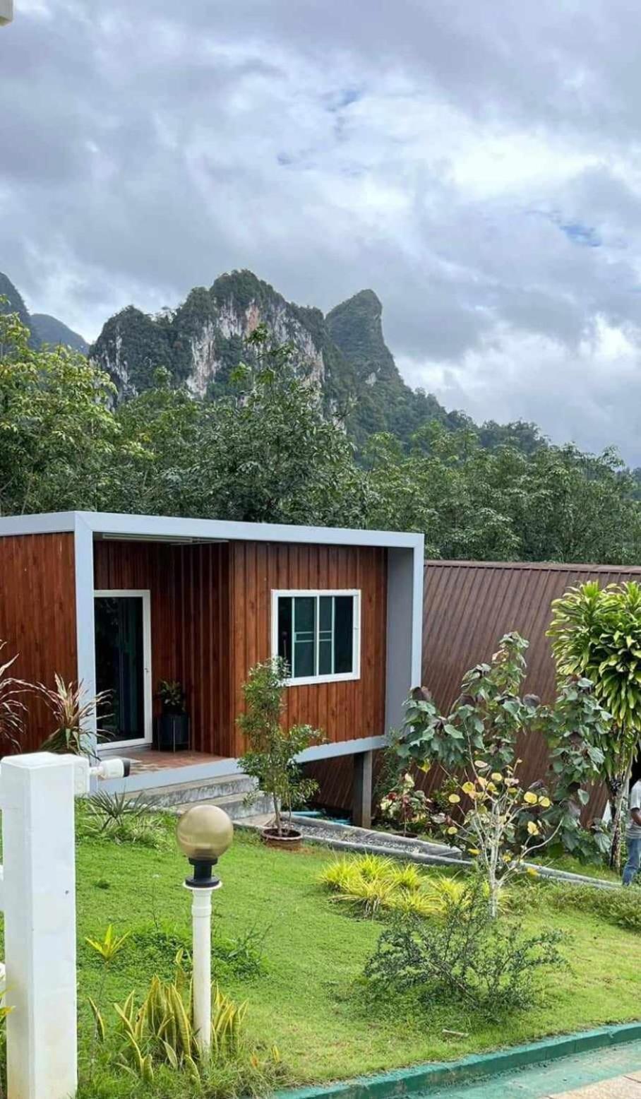 Вилла 99 Camp And Cafe Khao Sok National Park Экстерьер фото